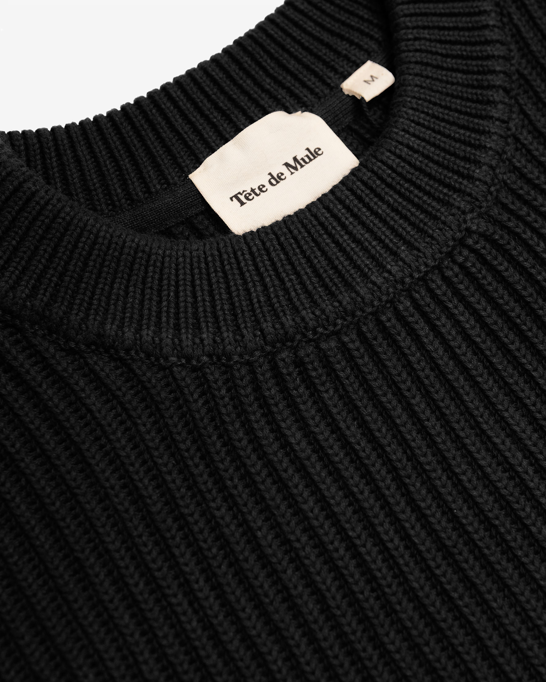 Der Patch Rib-Knitted Sweater