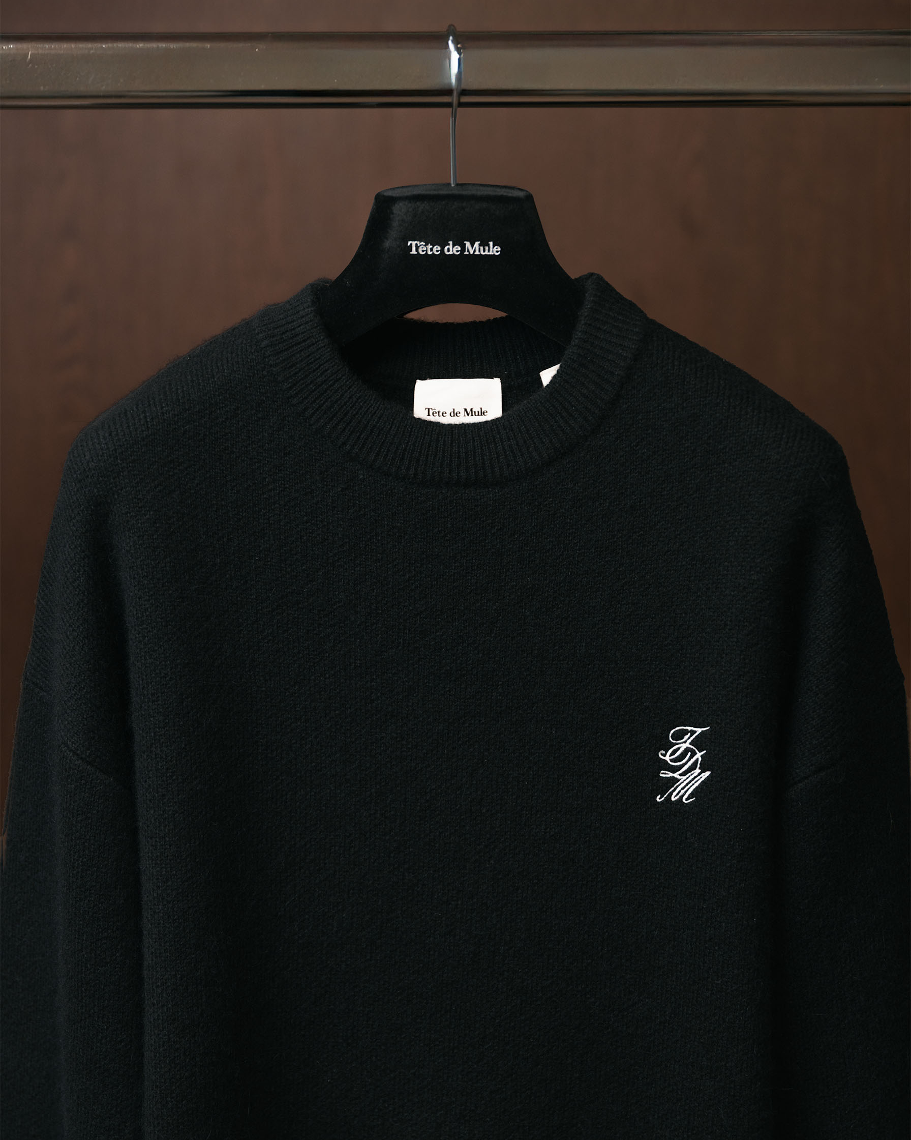 The Alpaca Jacquard Knitted Sweater