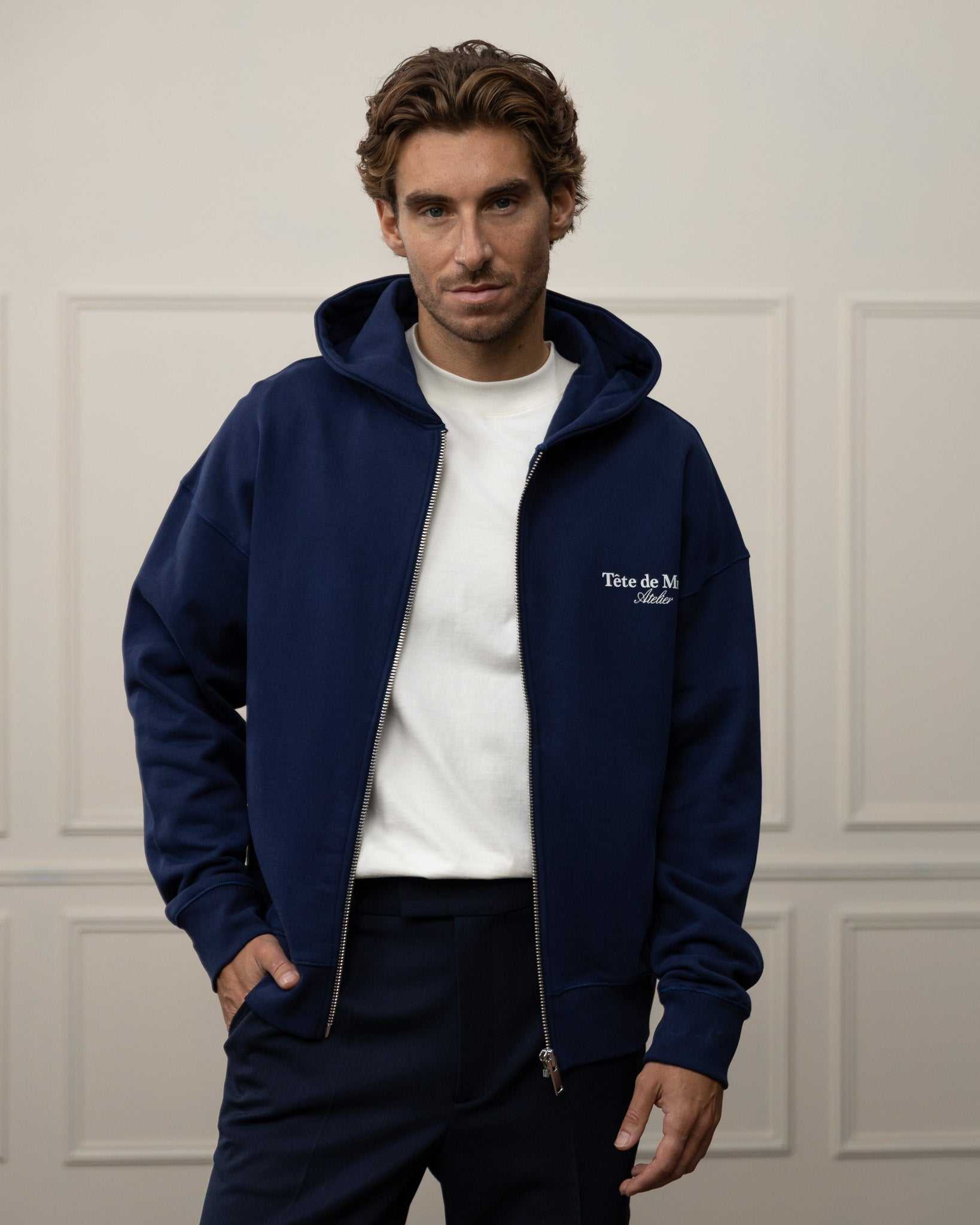 The Atelier Zip Hoodie