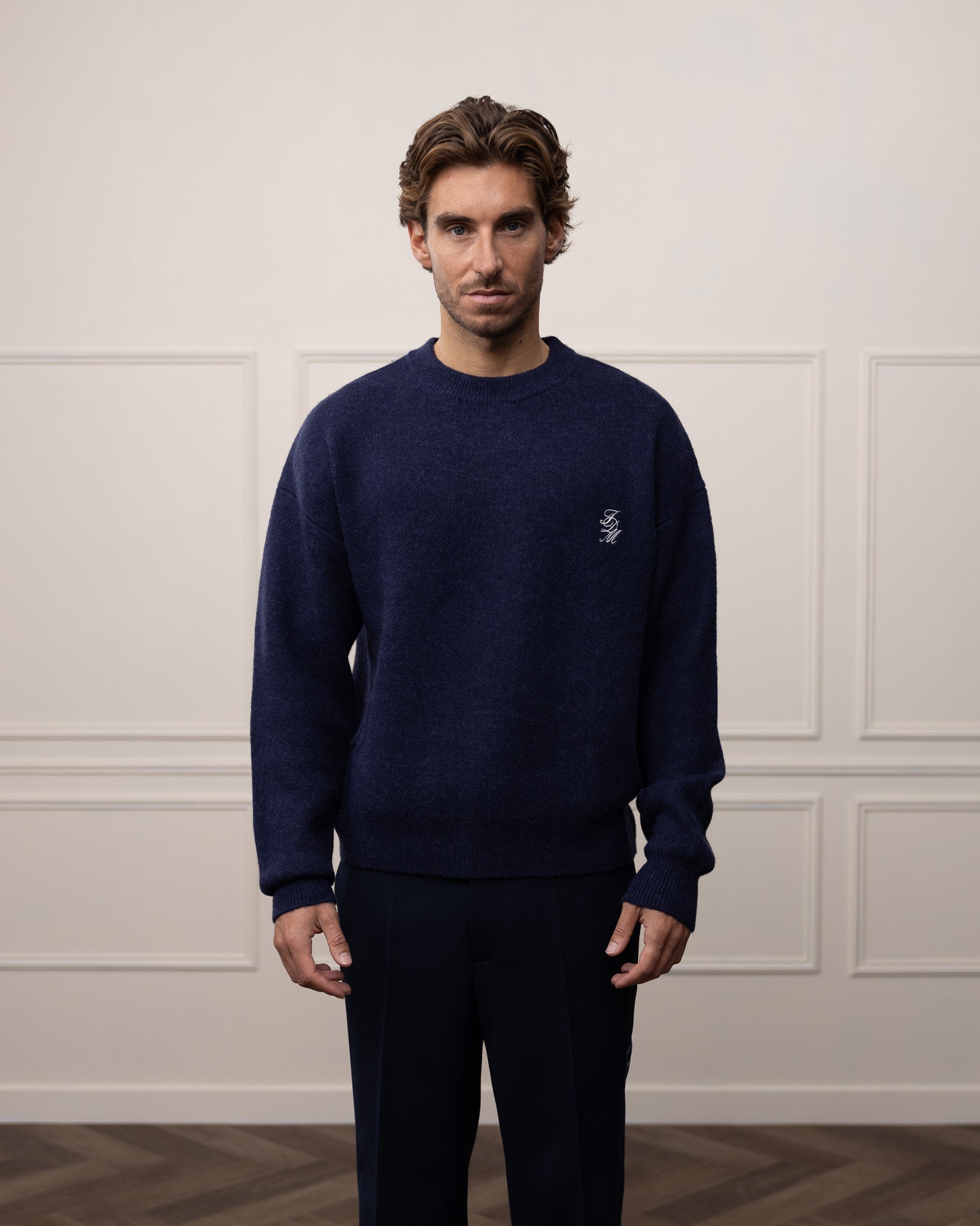 Das Alpaca Jacquard Knitted Sweater