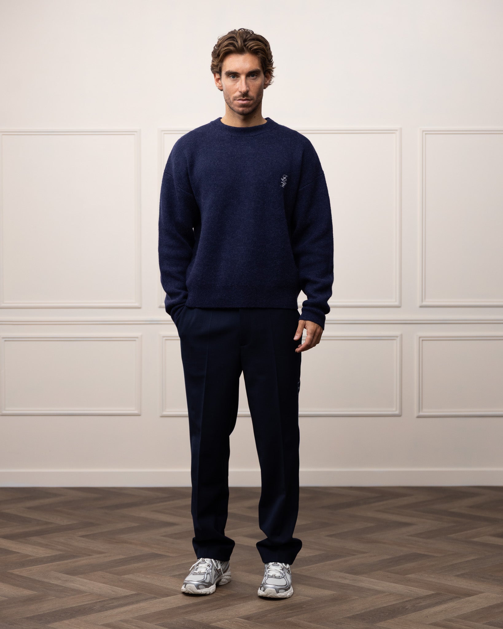 Das Alpaca Jacquard Knitted Sweater