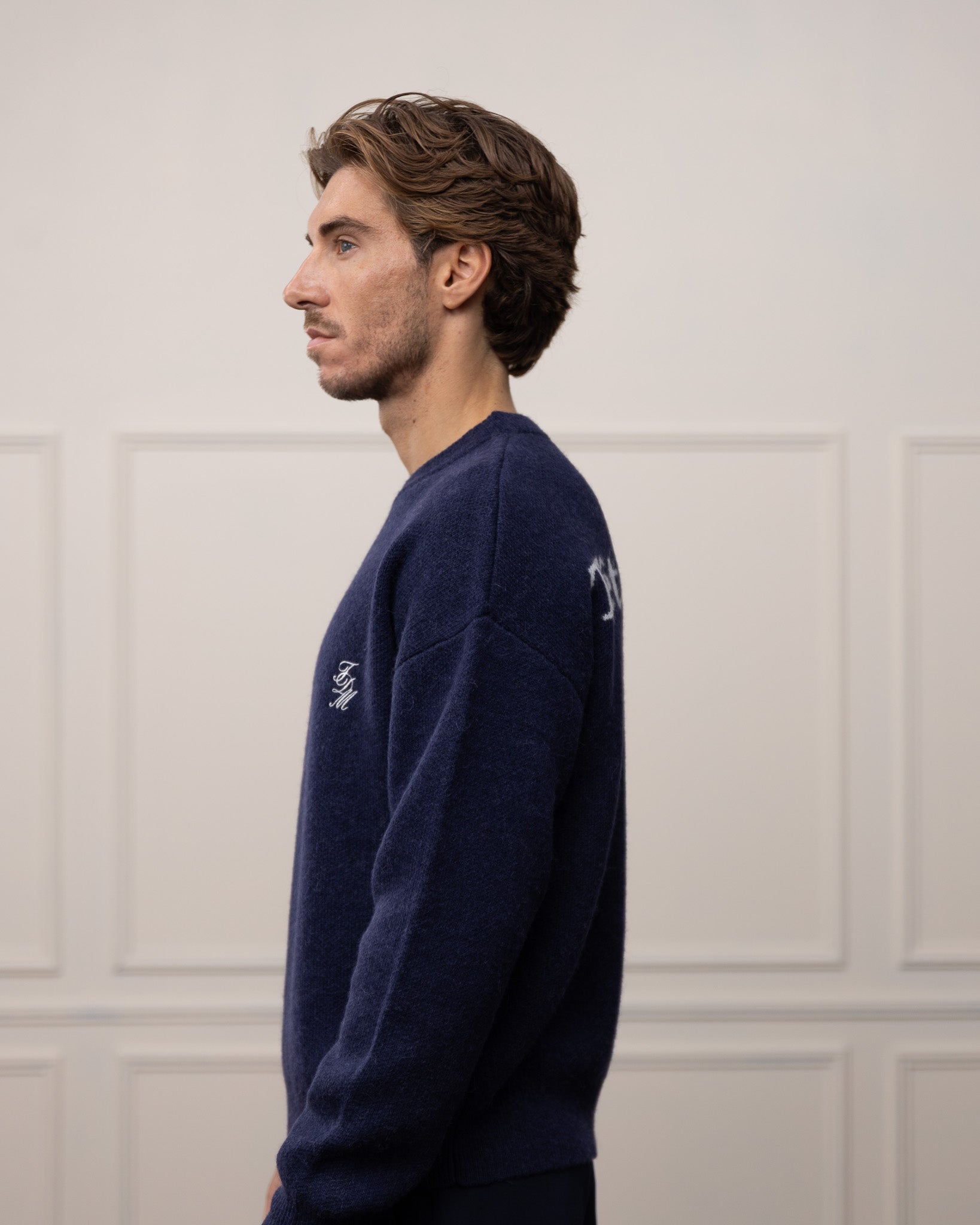 Das Alpaca Jacquard Knitted Sweater