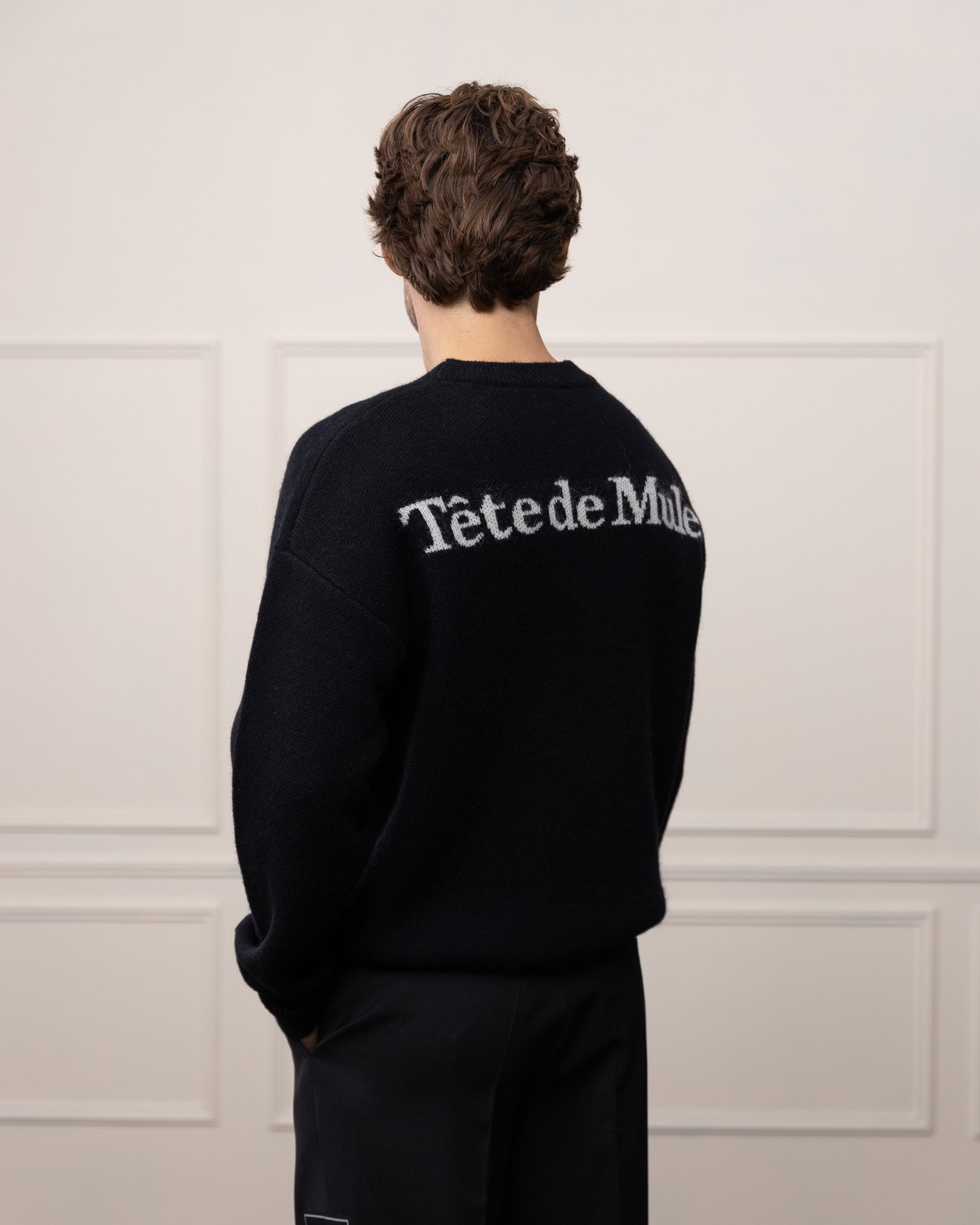 The Alpaca Jacquard Knitted Sweater