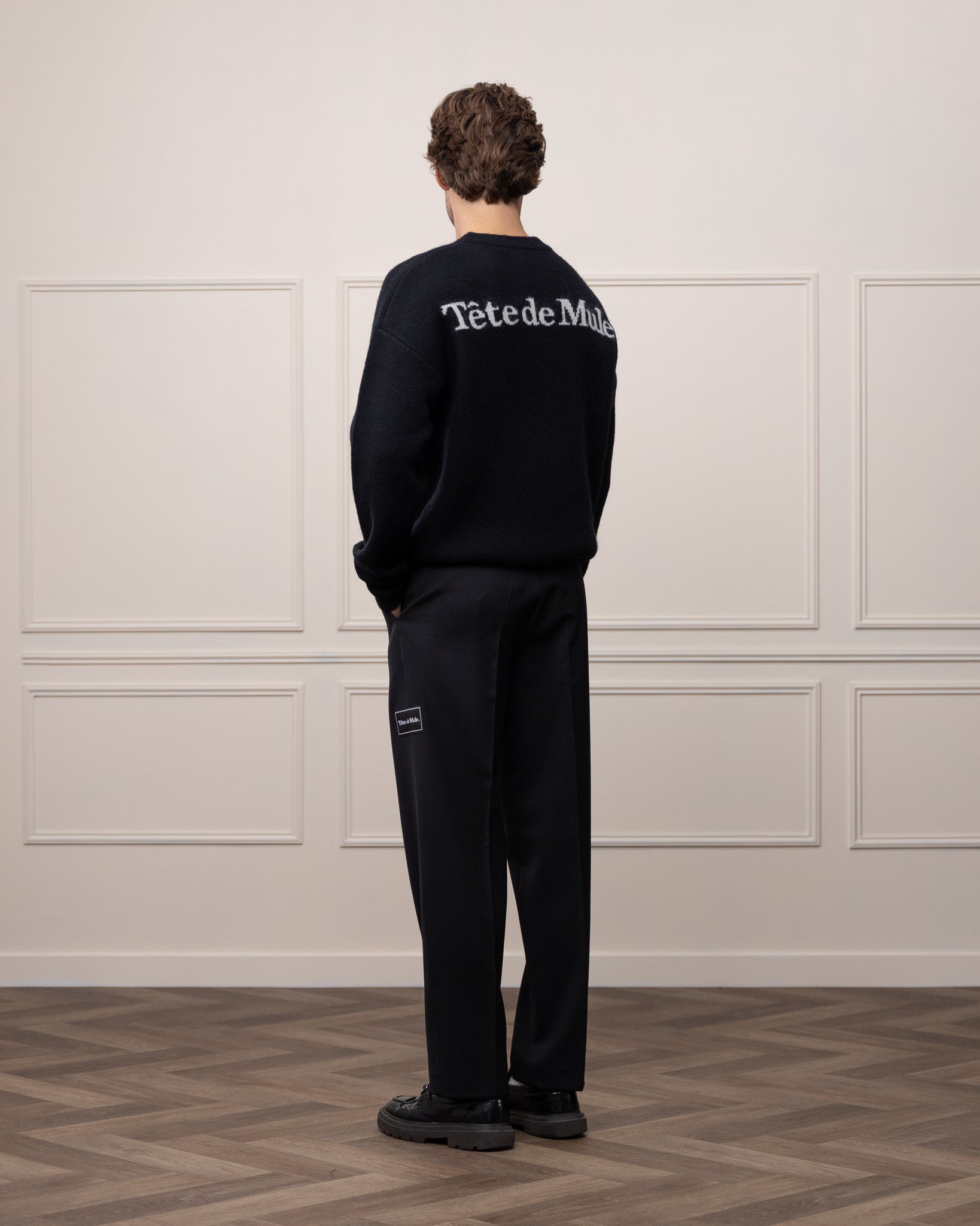 The Alpaca Jacquard Knitted Sweater