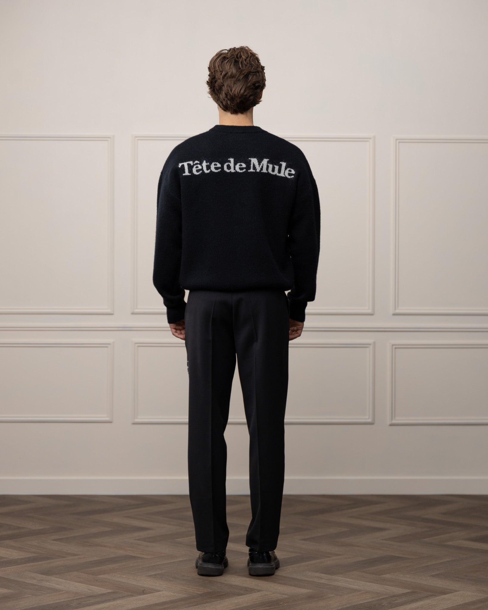 The Alpaca Jacquard Knitted Sweater