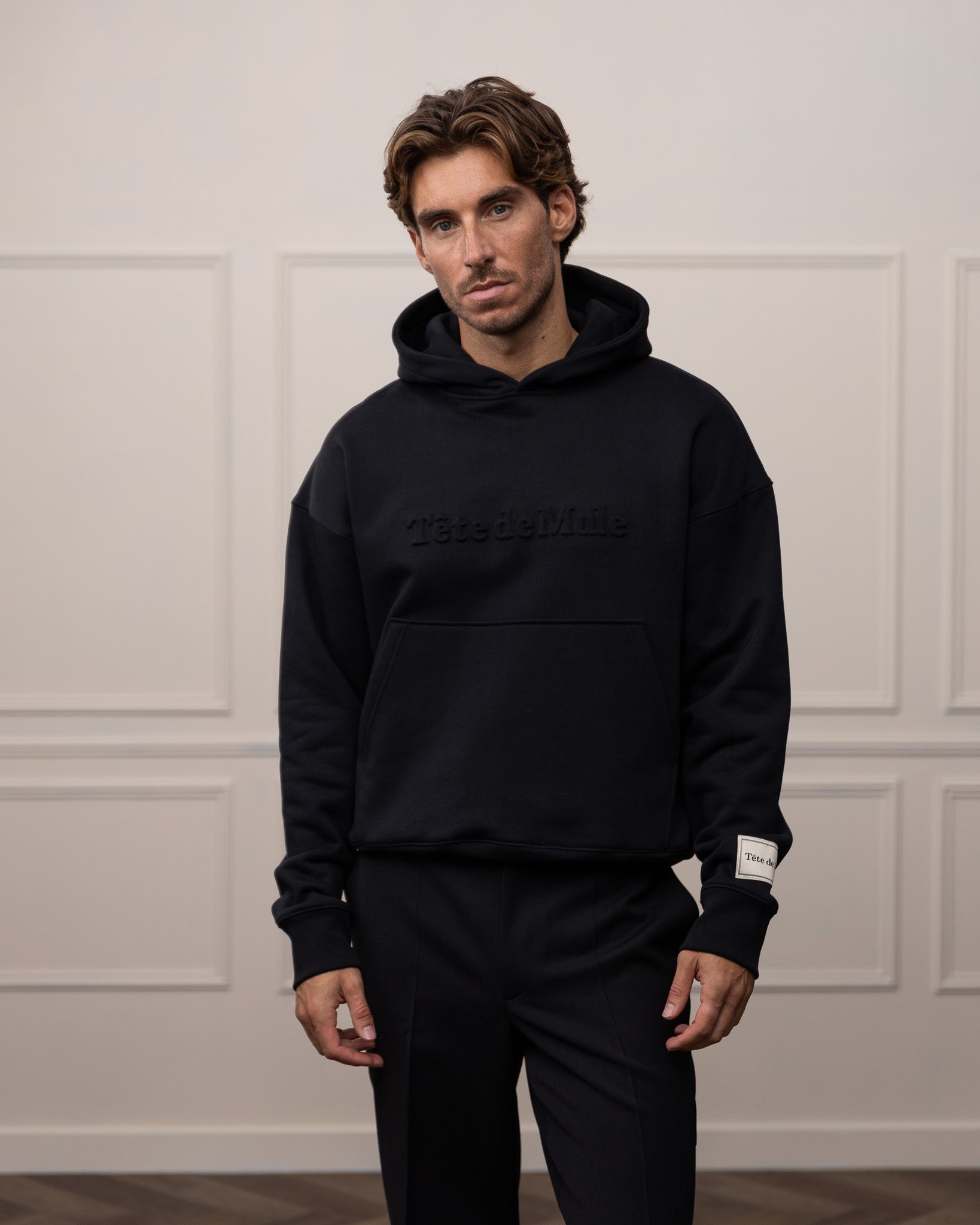 The Embossed Logo Hoodie