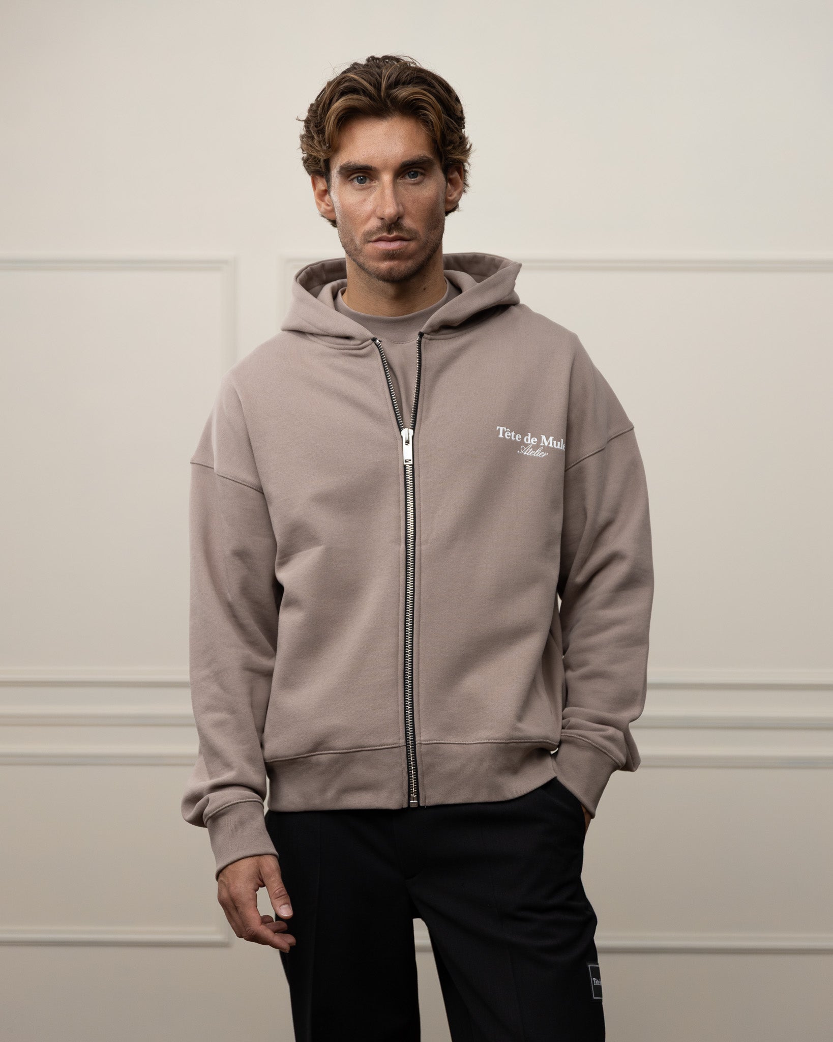 The Atelier Zip Hoodie