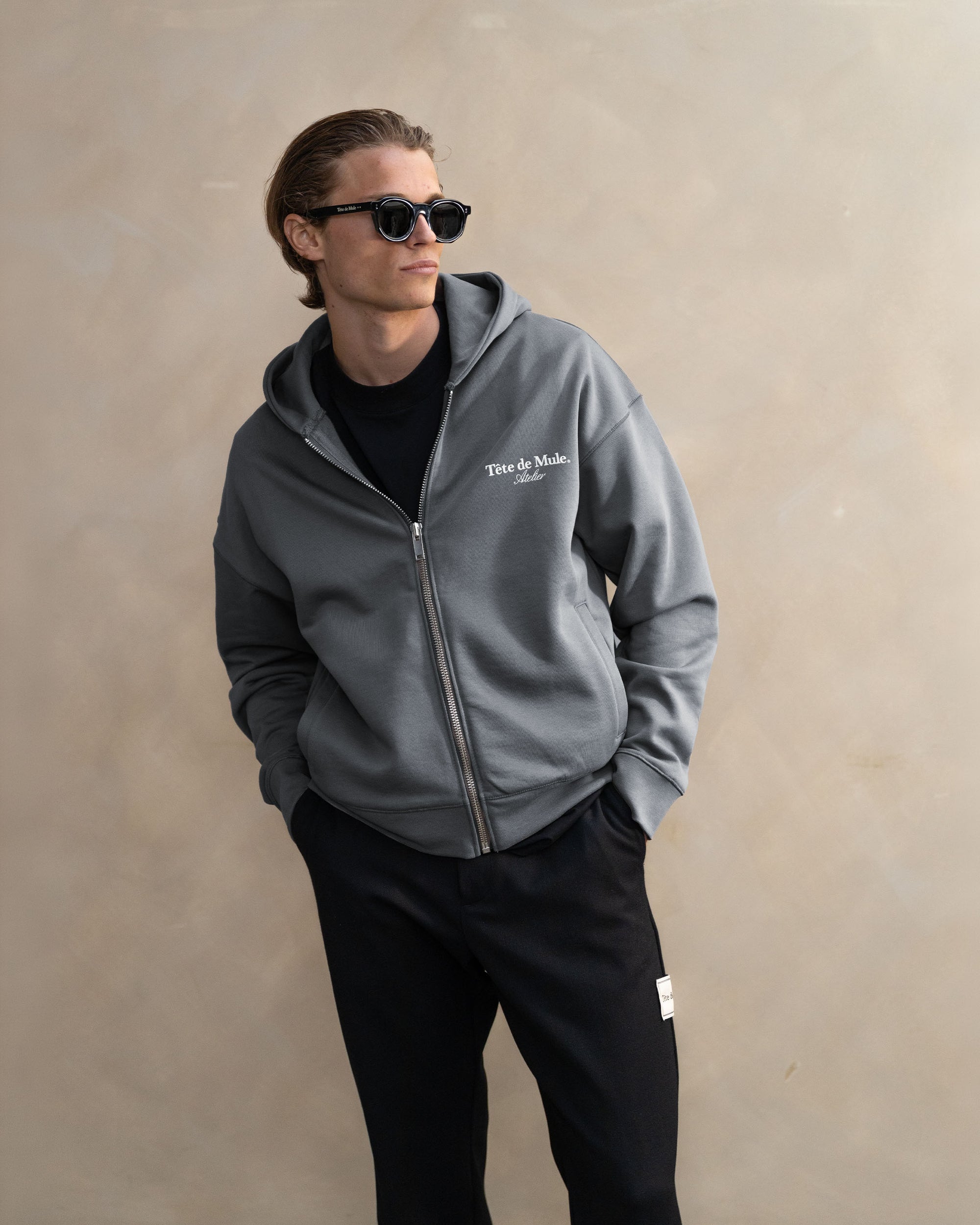 The Atelier Zip Hoodie