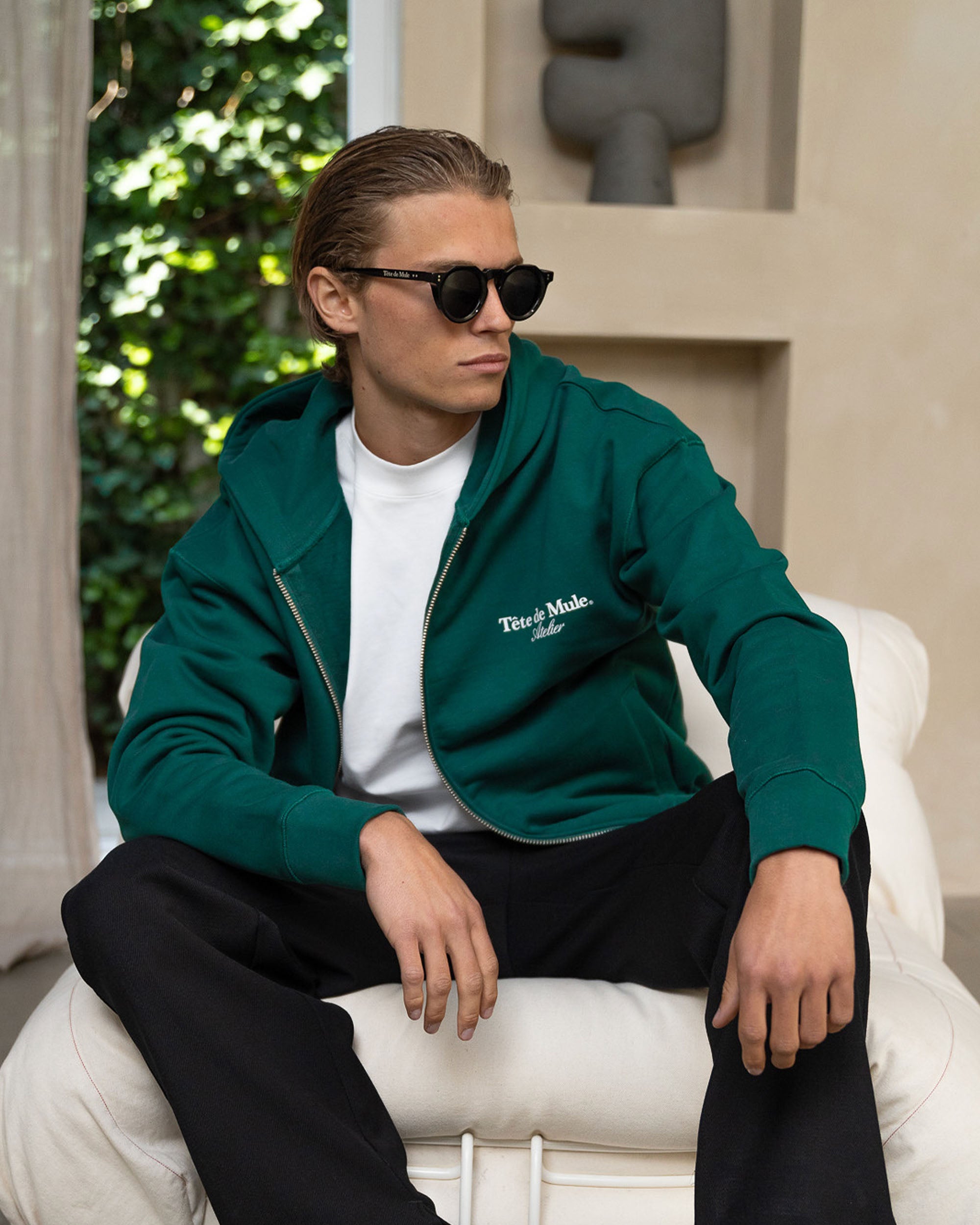 Der Atelier Zip Hoodie